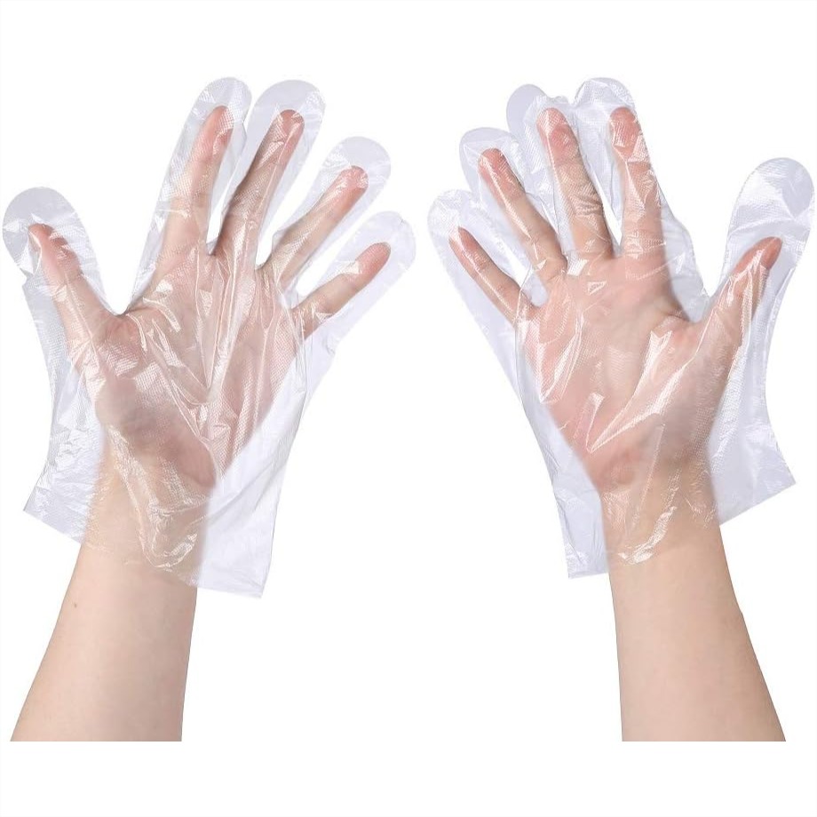 100 Pcs Plastic Disposable Glo - Rubber Glove Cleaning recensie en prijs
