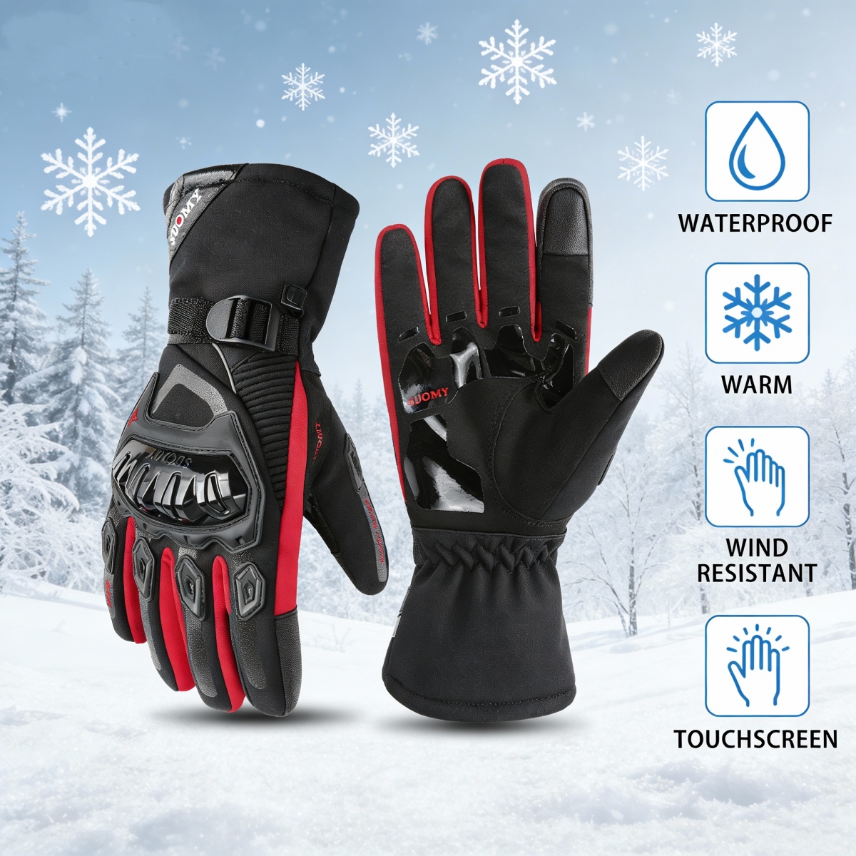Winter Waterproof Motorcycle G - Winter Glove Insulated recensie en prijs