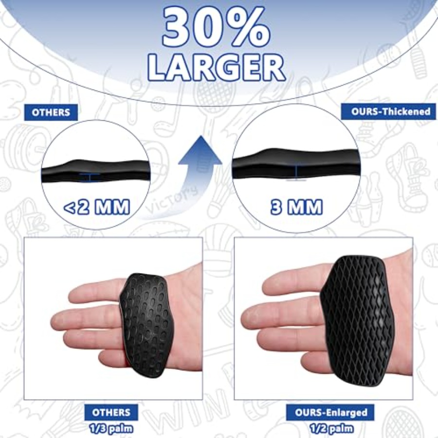 Large Silicone Workout Grips K - Workout Glove Gym recensie en prijs