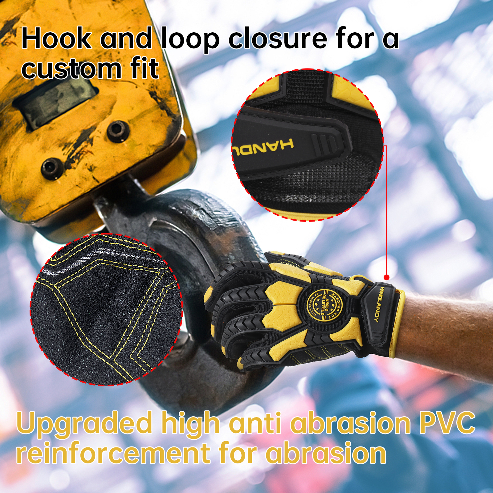 Heavy Duty Work Gloves, Cut 6  - Work Glove Impact recensie en prijs
