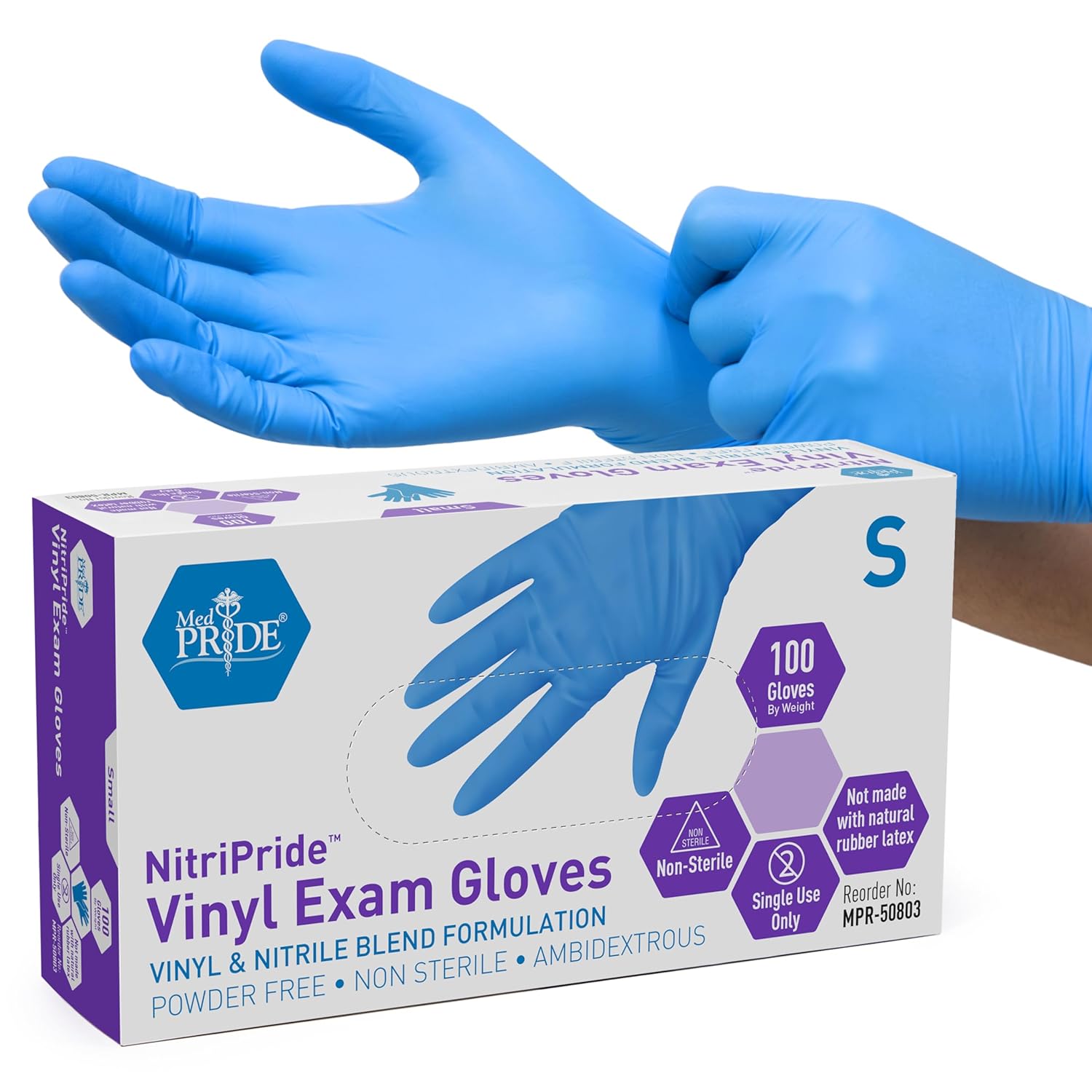 Nitrile/Vinyl Blend Exam Glove - Exam Glove Nitrile recensie en prijs