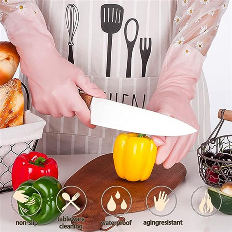 Dishwashing Cleaning Gloves 3  - Rubber Glove Cleaning recensie en prijs