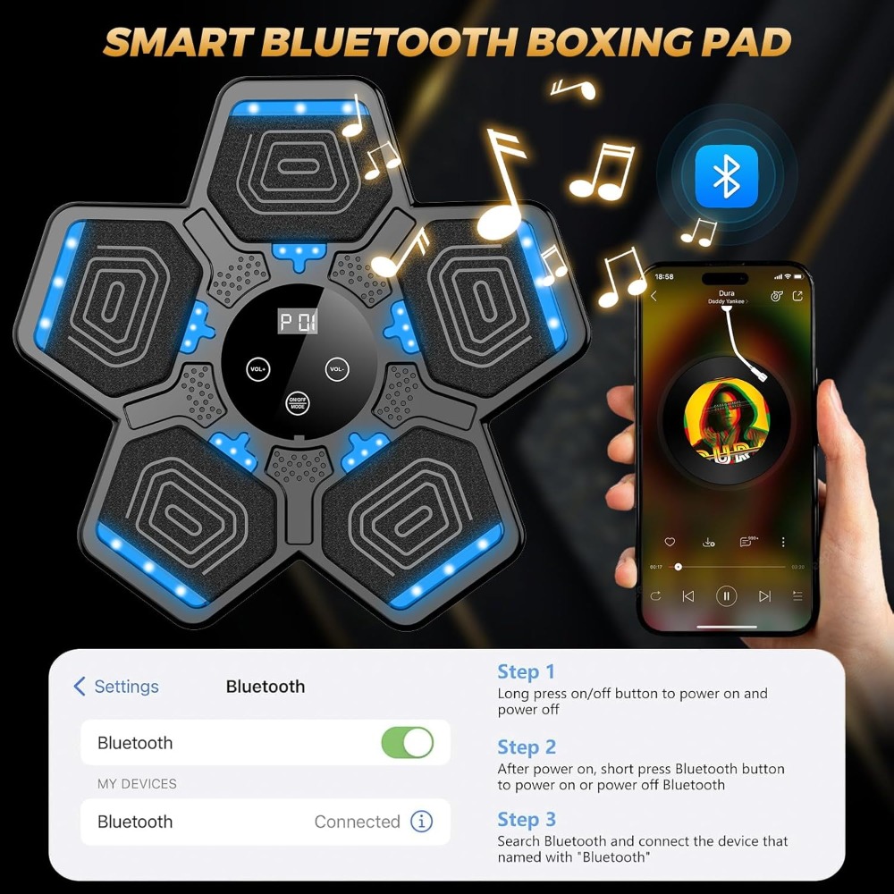 Music Boxing Machine for Adult - Workout Glove Gym recensie en prijs
