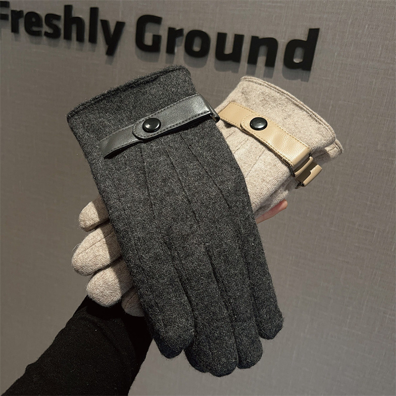 Gloves Men Wool Fleece Lined T - Wool Glove Lined recensie en prijs