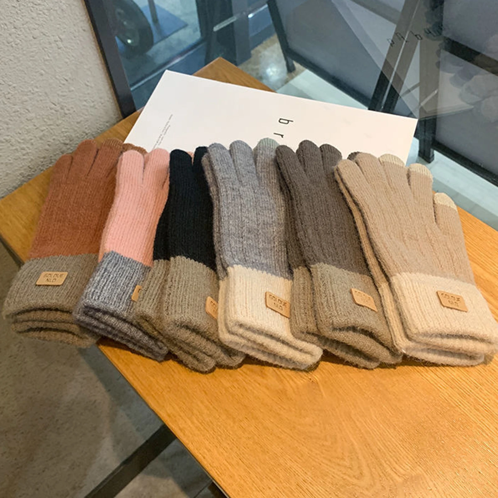 Women's Cable Knit Gloves Warm - Wool Glove Lined recensie en prijs