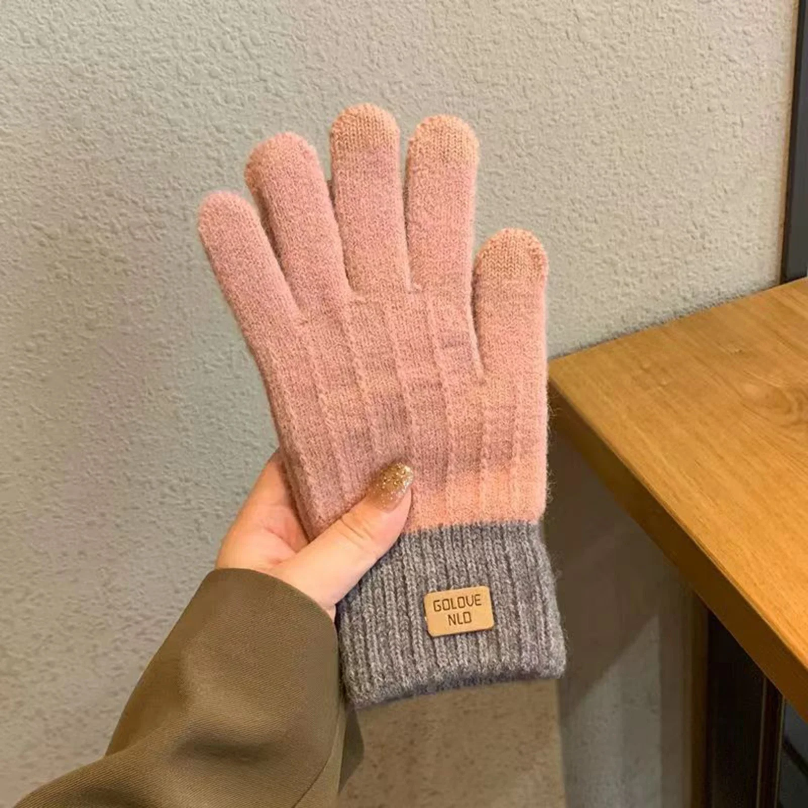 Women's Cable Knit Gloves Warm - Wool Glove Lined recensie en prijs