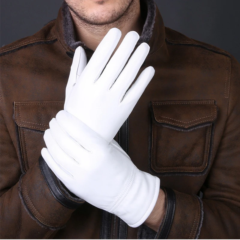 2025 Winter Genuine Leather Wh - Leather Driving Glove recensie en prijs