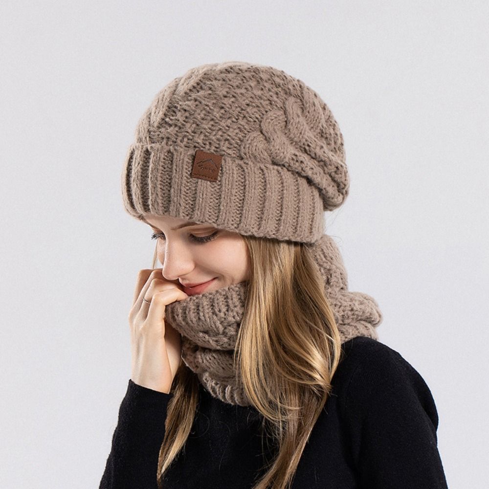 Soft Winter Beanie Hat Scarf S - Wool Glove Lined recensie en prijs