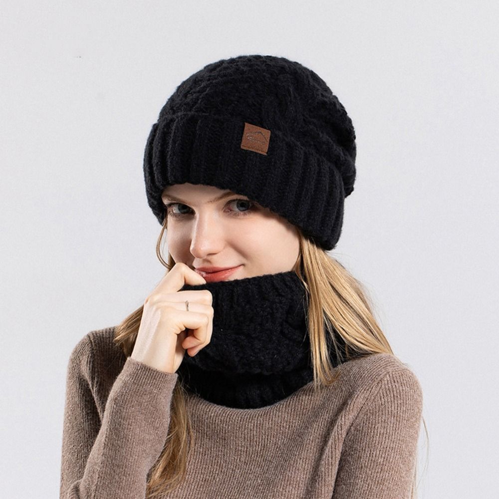Soft Winter Beanie Hat Scarf S - Wool Glove Lined recensie en prijs