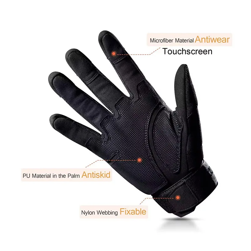 Men's Full Finger Tactical Glo - Motorcycle Glove Knuckle recensie en prijs