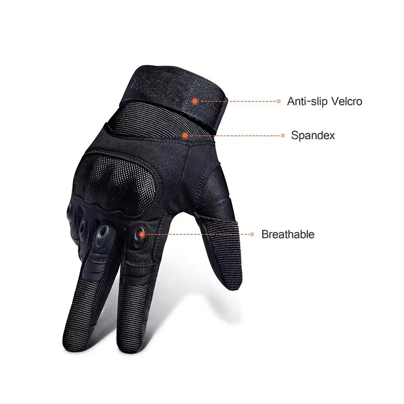 Men's Full Finger Tactical Glo - Motorcycle Glove Knuckle recensie en prijs
