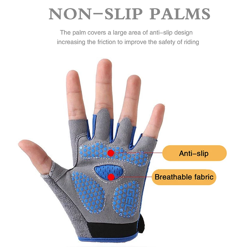 Kids Half Finger Sports Cyclin - Cycling Glove Padded recensie en prijs