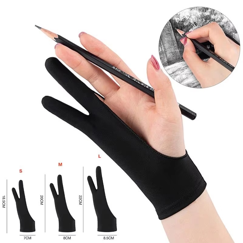 S/M/L Two-Finger Drawing Glove - Touchscreen Glove Capacitive recensie en prijs