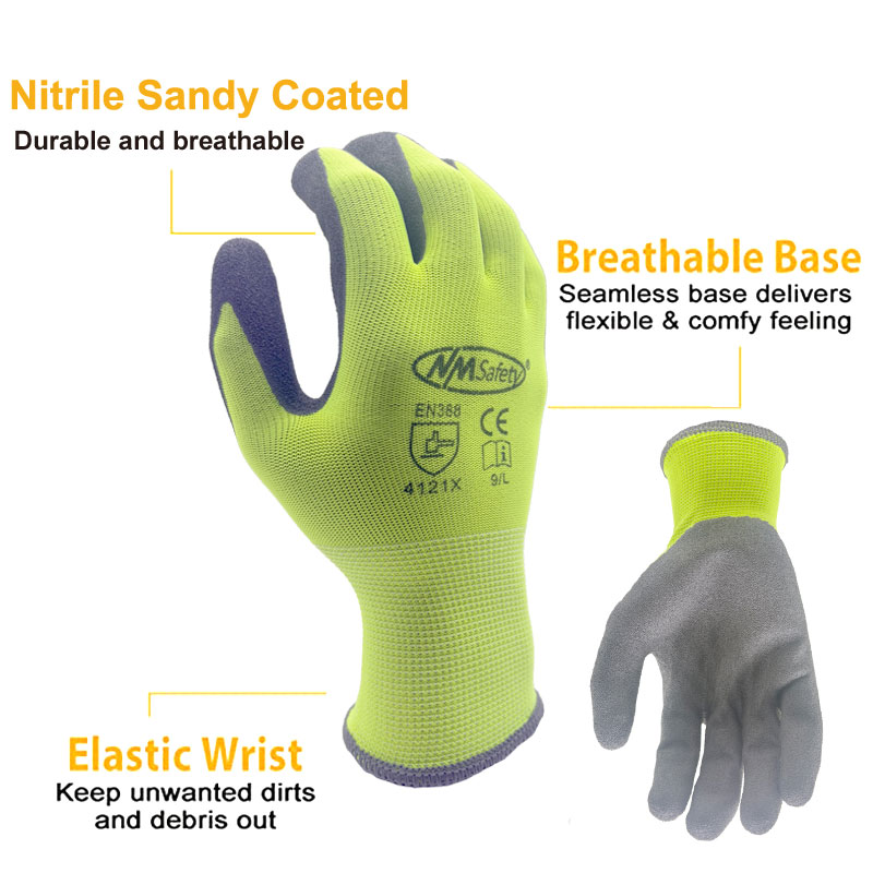 24Pieces/12 Pairs Garden Worki - Nitrile Mechanic Glove recensie en prijs