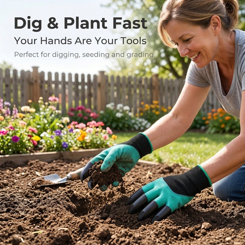 1pair Garden Genie Gloves With - Gardening Glove Waterproof recensie en prijs