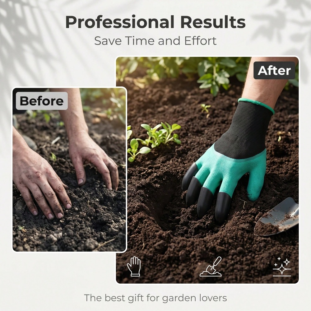 1pair Garden Genie Gloves With - Gardening Glove Waterproof recensie en prijs