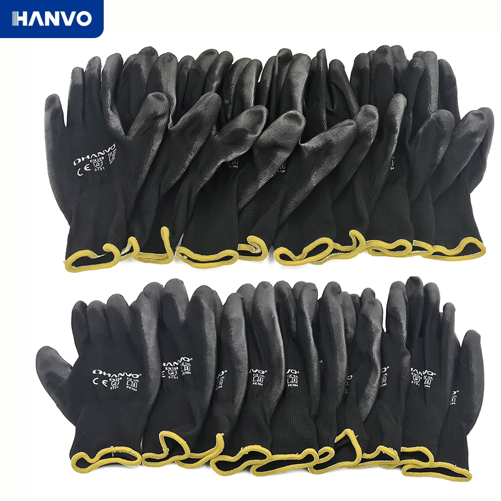 10 Pairs PU Nitrile Safety Coa - Nitrile Mechanic Glove recensie en prijs