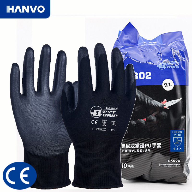 10 Pairs PU Nitrile Safety Coa - Nitrile Mechanic Glove recensie en prijs