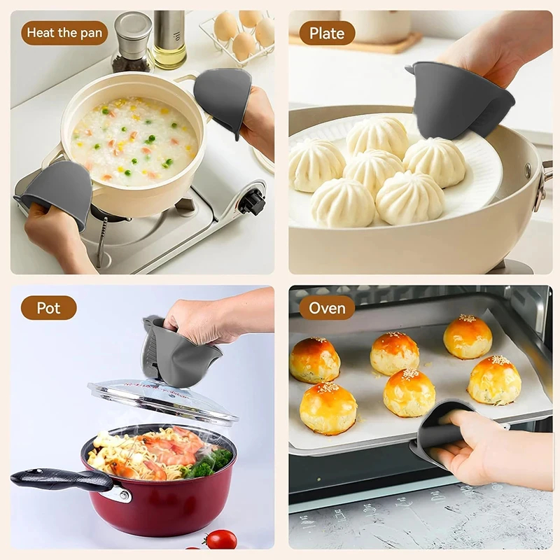 2pcs Mini Oven Gloves Silicone - Oven Mitt Silicone recensie en prijs