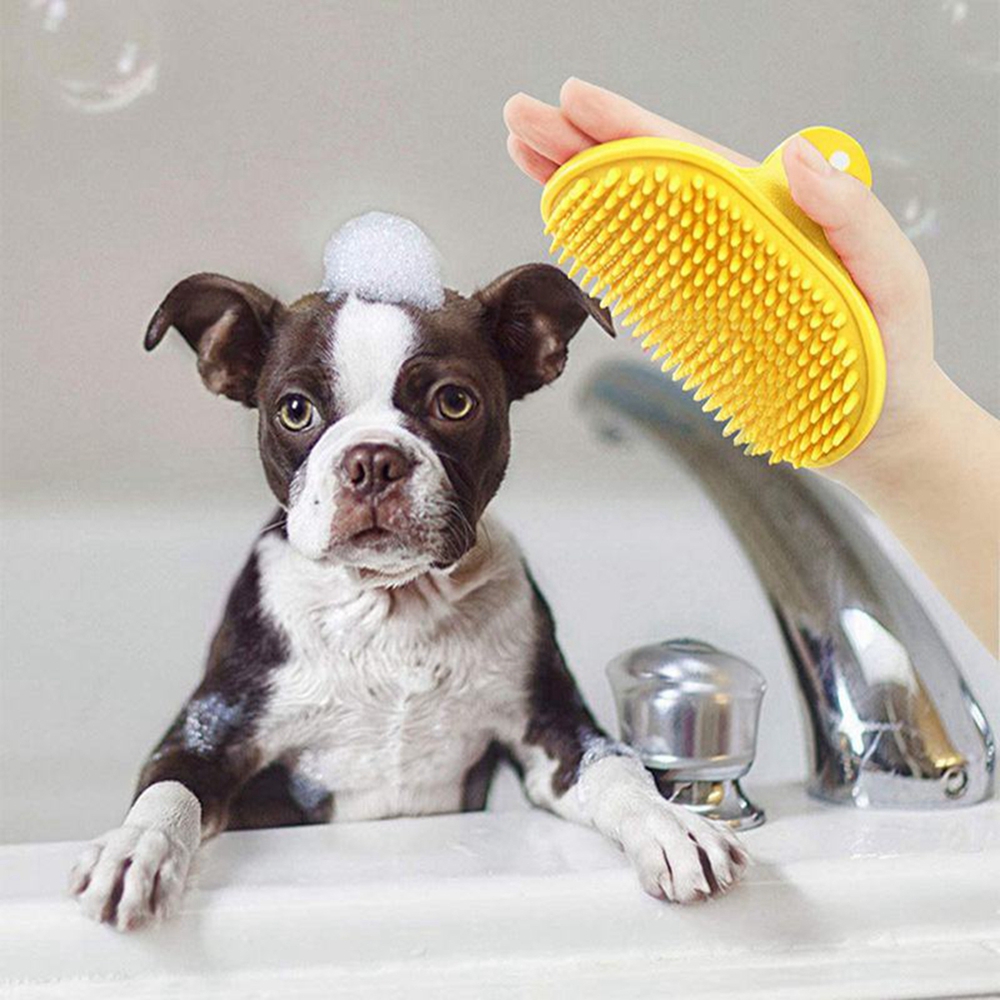 Pet Cleaning Brush Dog Cats Ba - Rubber Glove Cleaning recensie en prijs