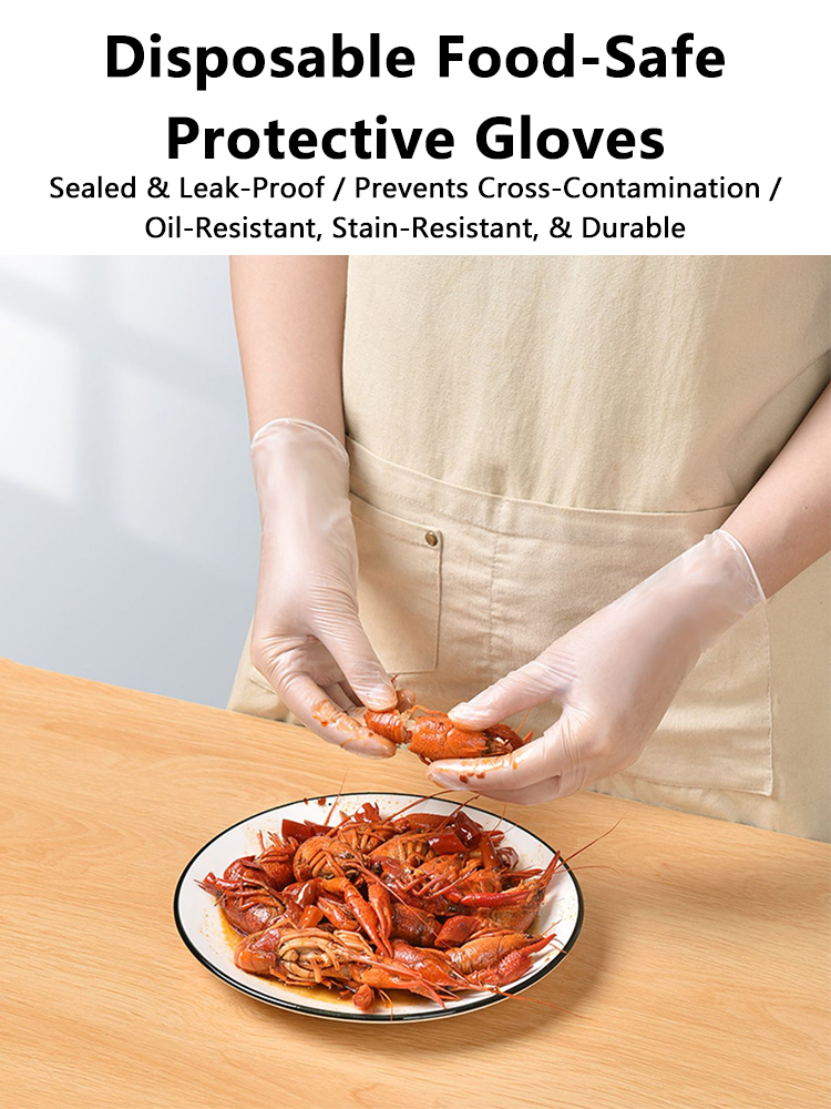 100PCS Acid Work Safety Dispos - Rubber Glove Cleaning recensie en prijs