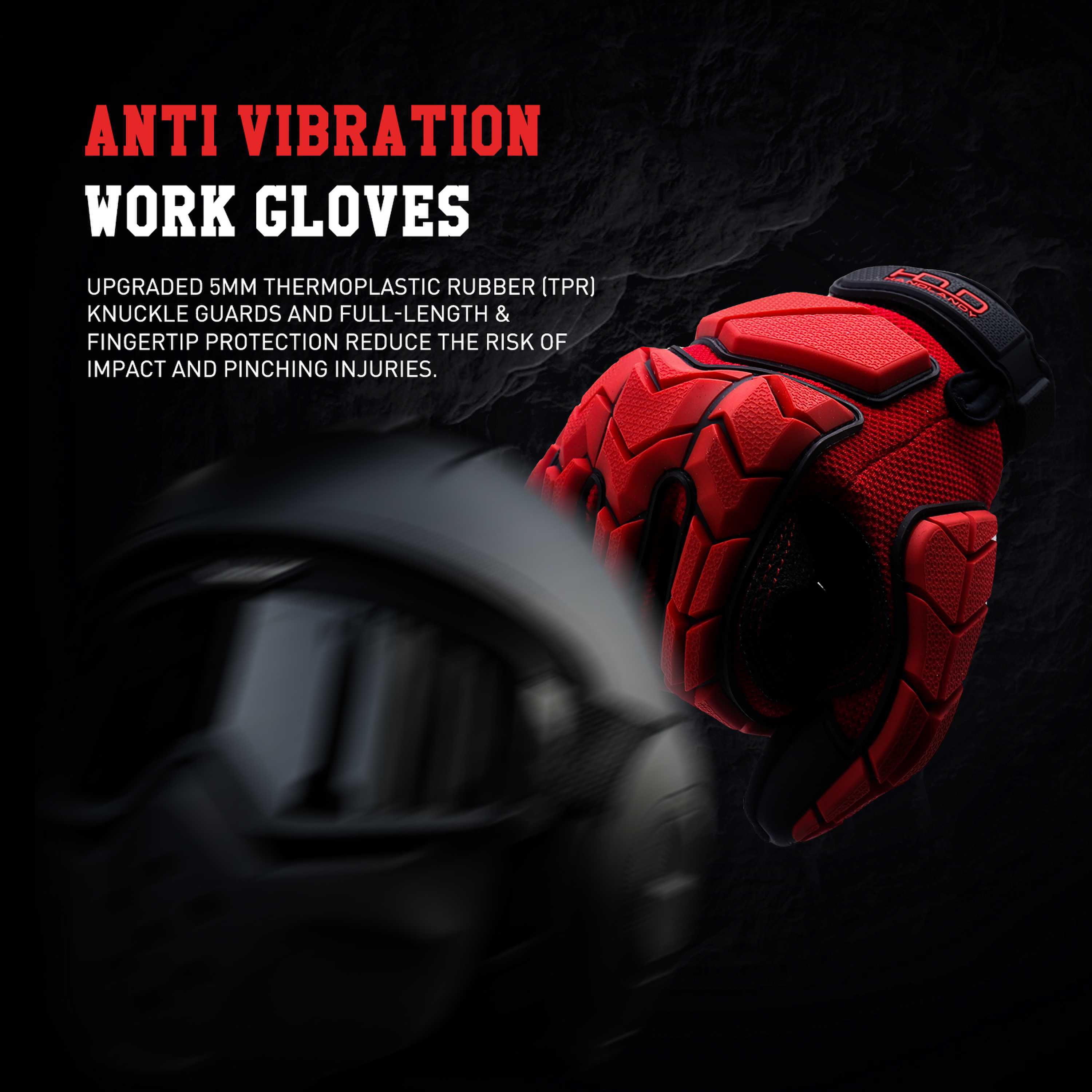 HANDLANDY Anti Vibration Work  - Work Glove Impact recensie en prijs
