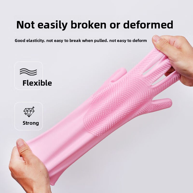 Silicone dishwashing gloves, m - Dish Glove Rubber recensie en prijs