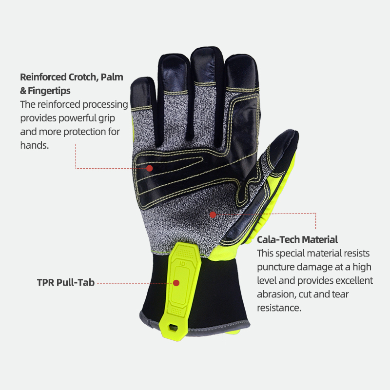 XYEHS ANSI CUT A5 Rescue Extri - Work Glove Impact recensie en prijs