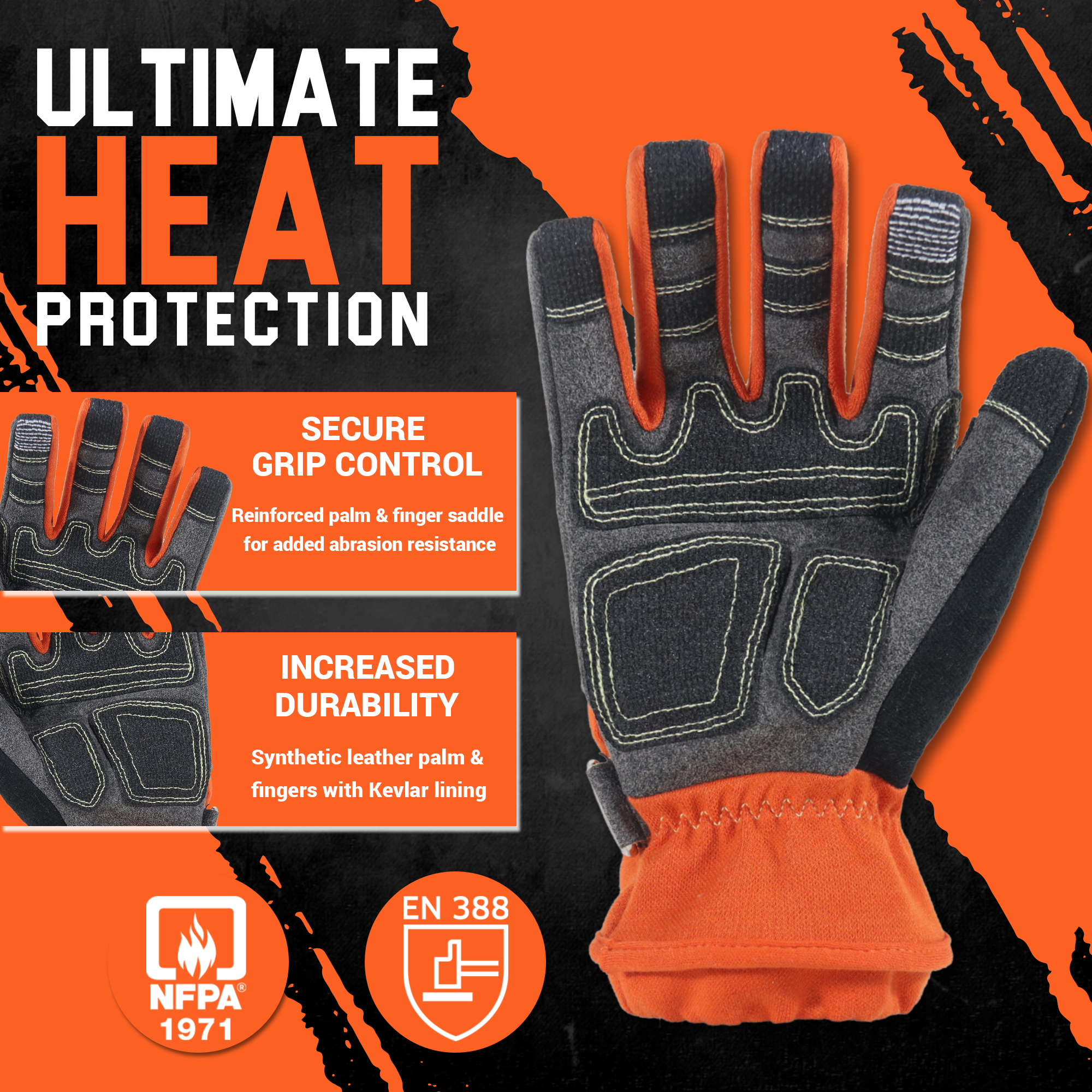 HANDLANDY fireproofing synthet - Work Glove Impact recensie en prijs