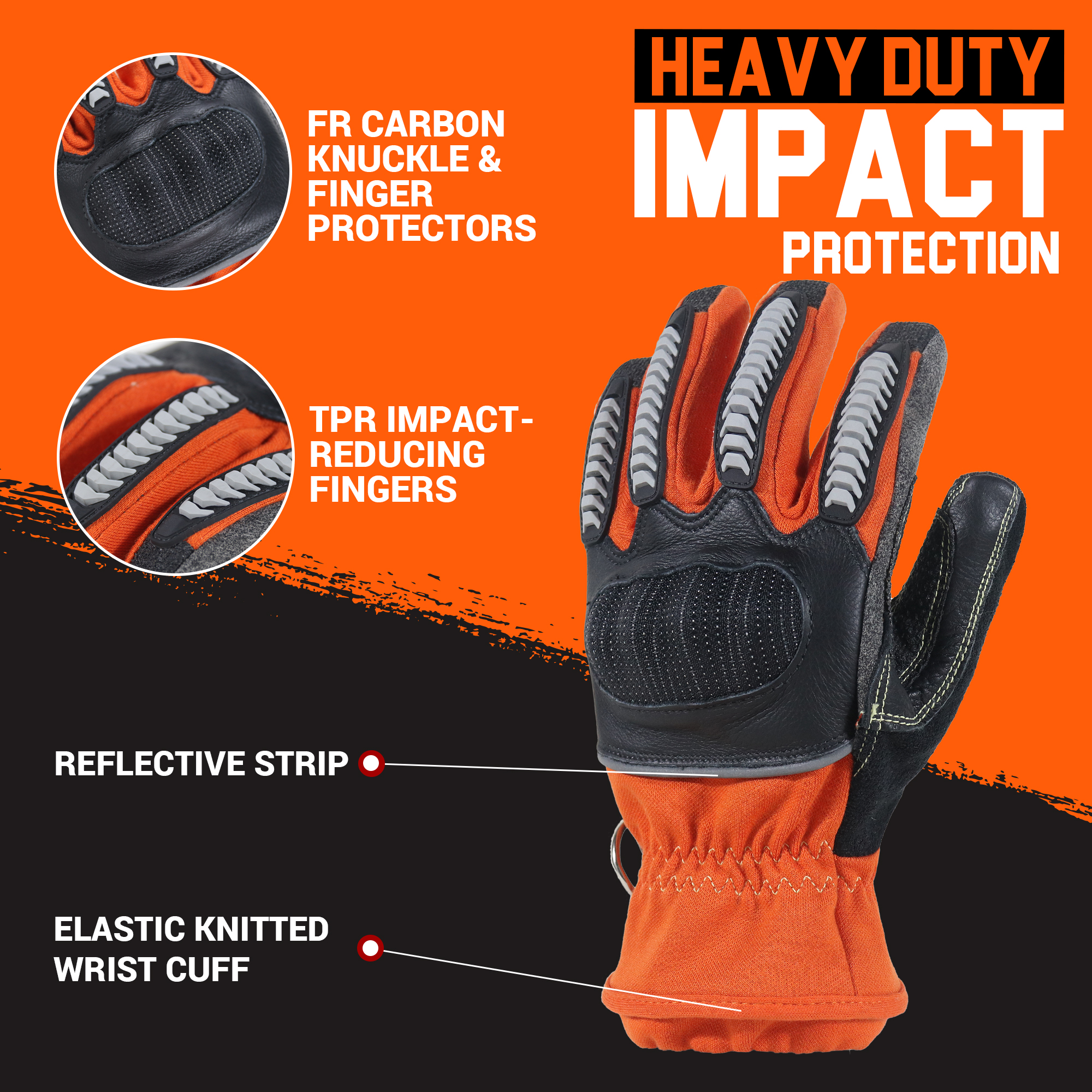 HANDLANDY fireproofing synthet - Work Glove Impact recensie en prijs
