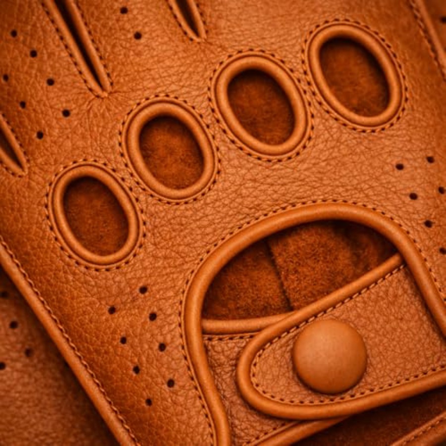 Mens fingerless leather drivin - Leather Driving Glove recensie en prijs
