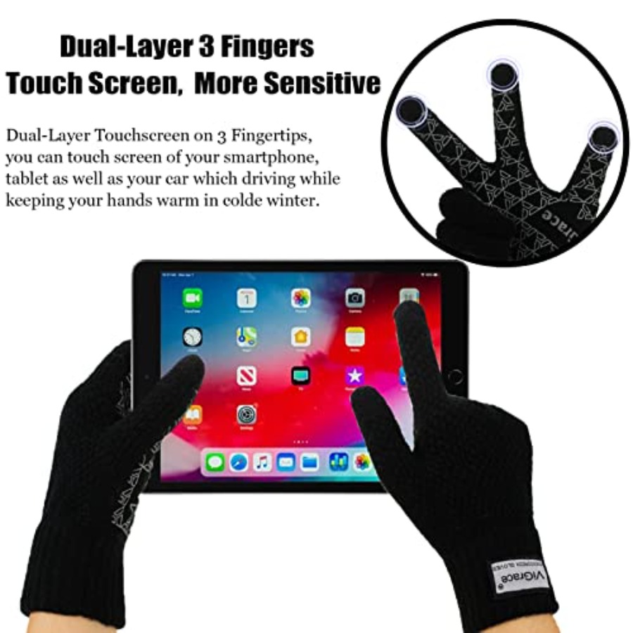 Winter Warm Touchscreen Gloves - Wool Glove Lined recensie en prijs