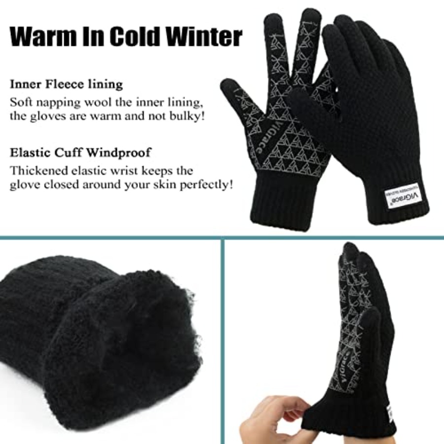 Winter Warm Touchscreen Gloves - Wool Glove Lined recensie en prijs