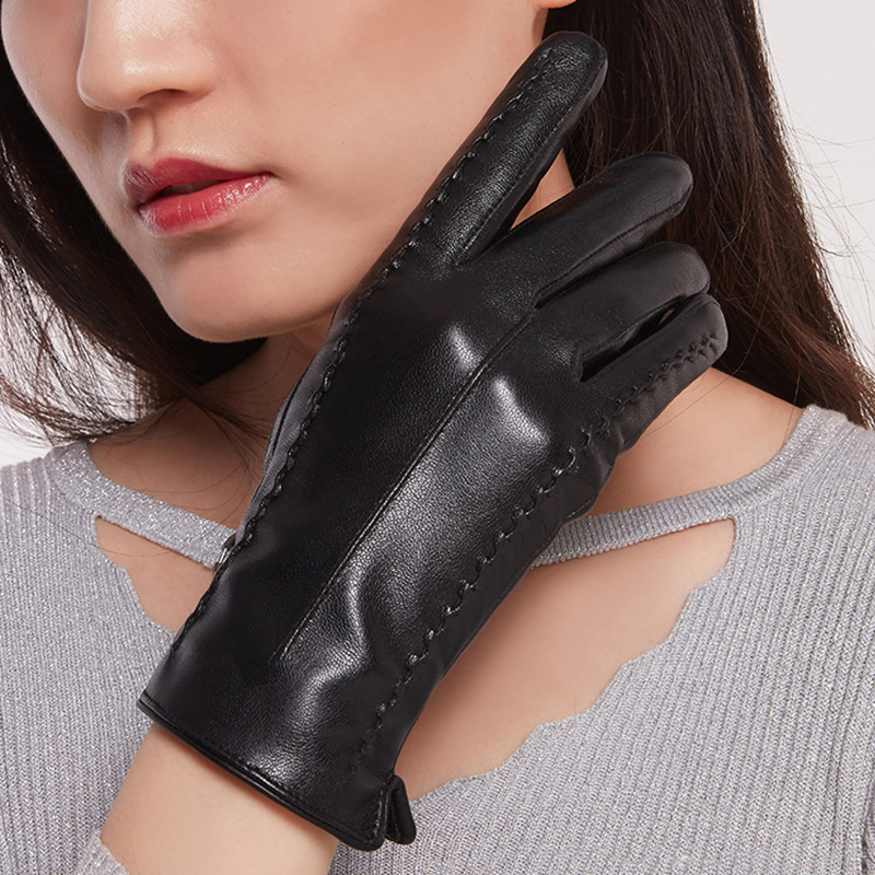 Women's Sheepskin Gloves Winte - Leather Driving Glove recensie en prijs