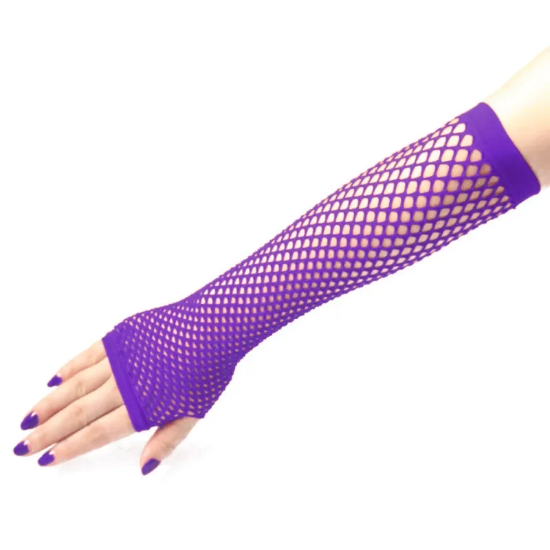 Women Fashion Neon Fishnet Fin - Fingerless Glove Knit recensie en prijs