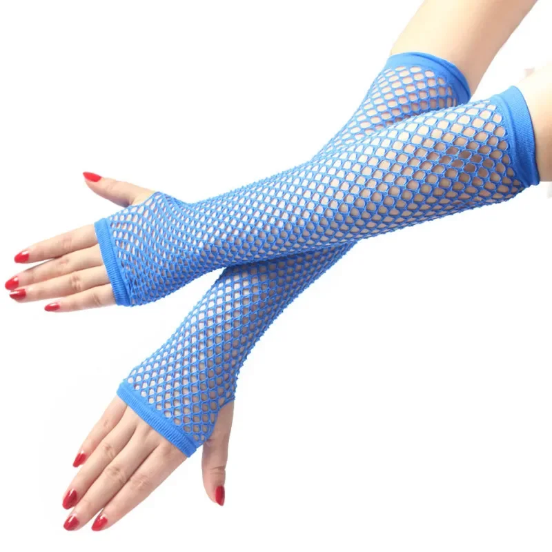 Women Fashion Neon Fishnet Fin - Fingerless Glove Knit recensie en prijs