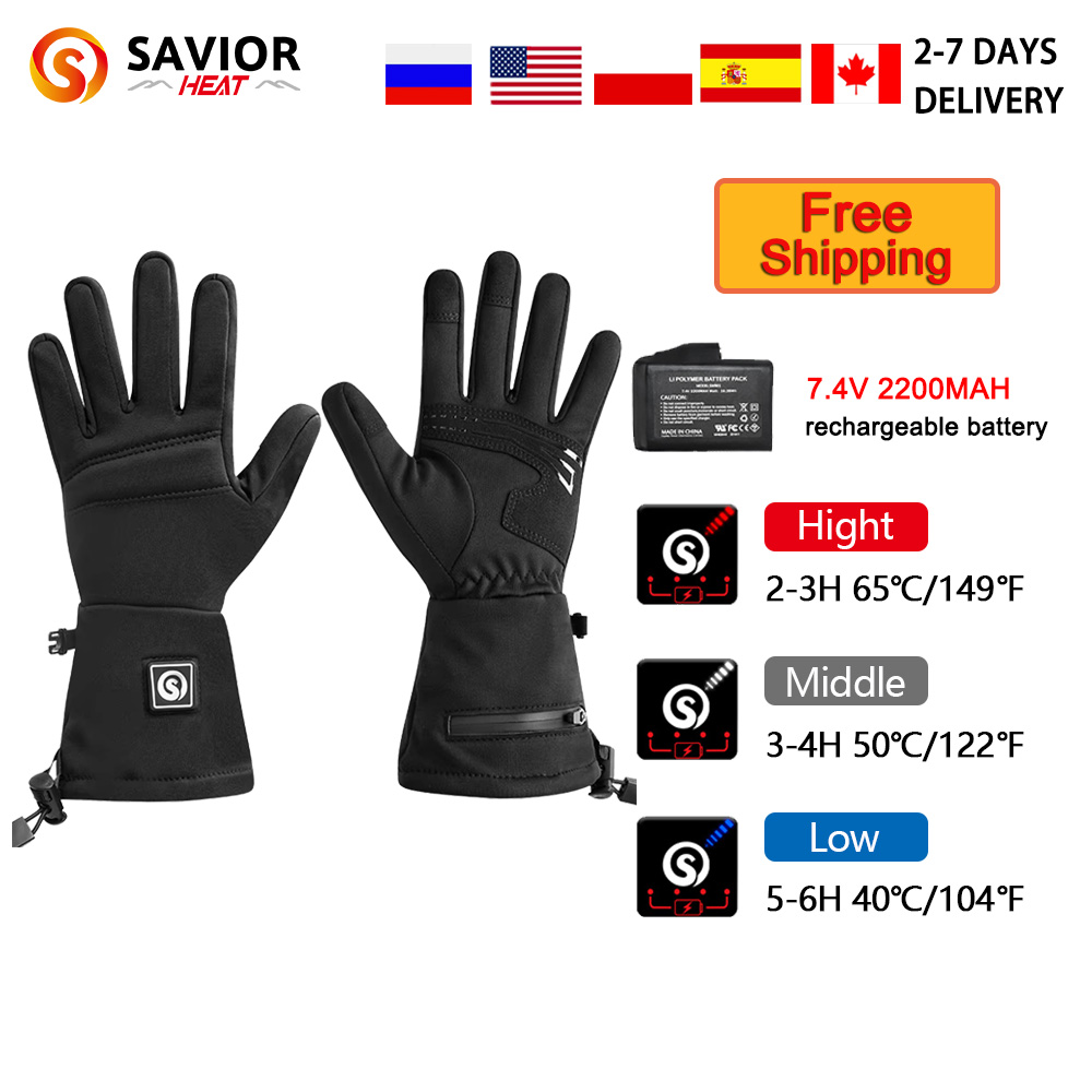 Snow Deer S18 Winter Heated Gl - Motorcycle Glove Knuckle recensie en prijs