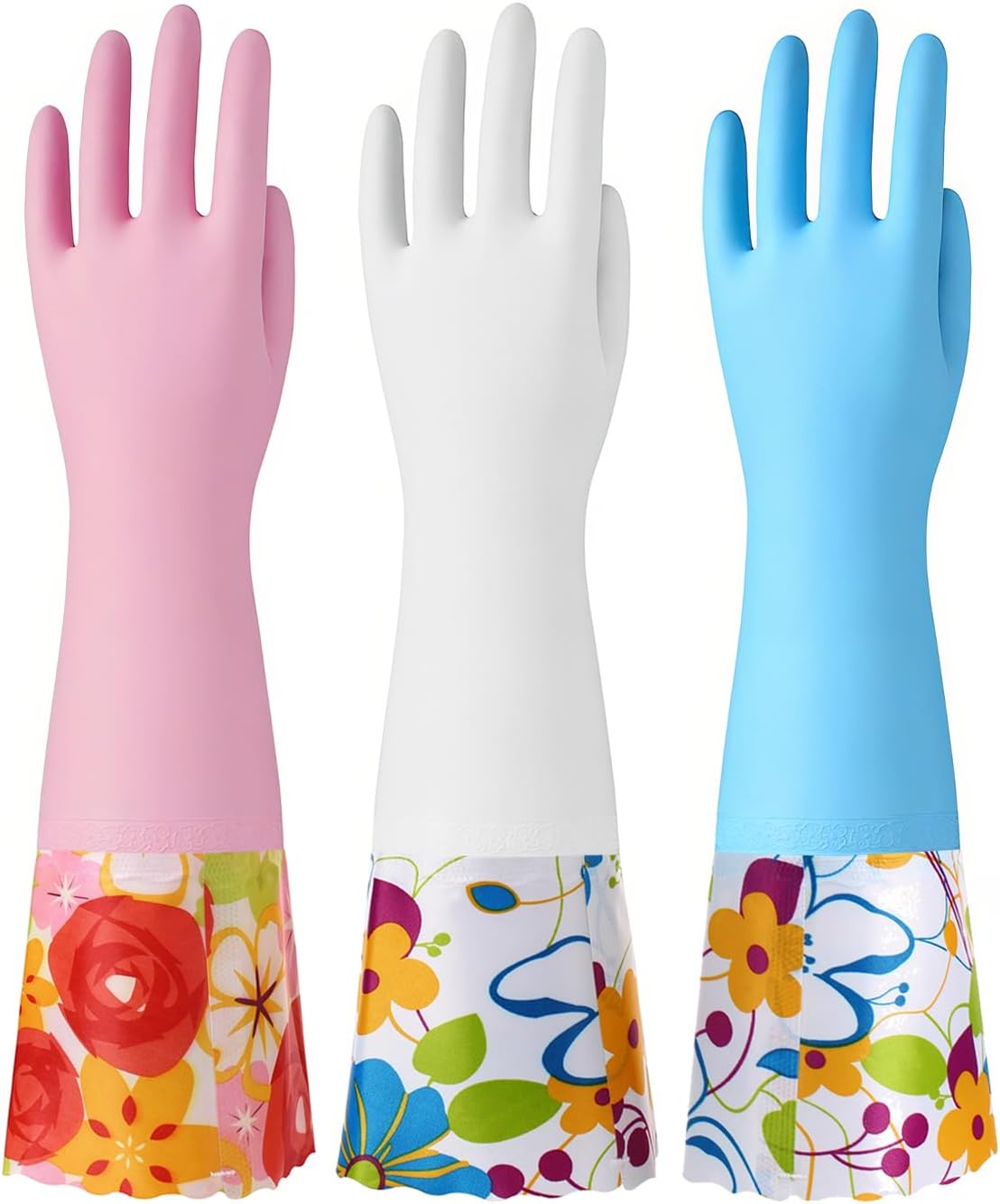 3 Pairs Rubber Cleaning Gloves - Rubber Glove Cleaning recensie en prijs