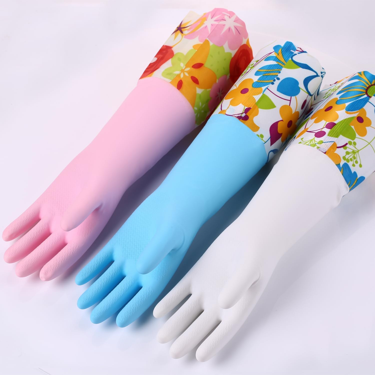 3 Pairs Rubber Cleaning Gloves - Rubber Glove Cleaning recensie en prijs
