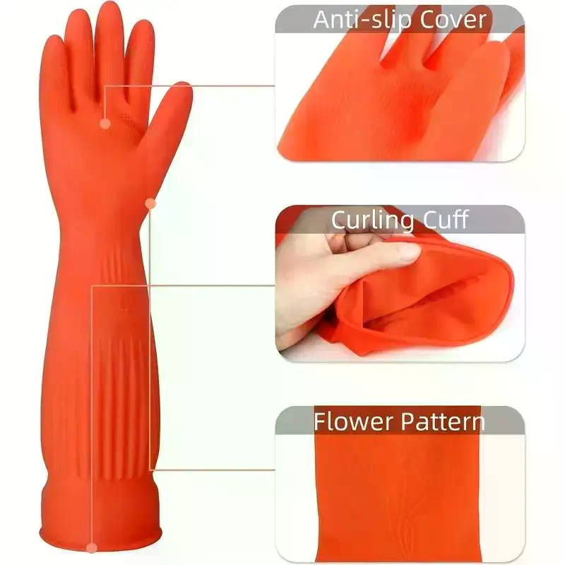 Long Reusable Rubber Dishwashi - Dish Glove Rubber recensie en prijs