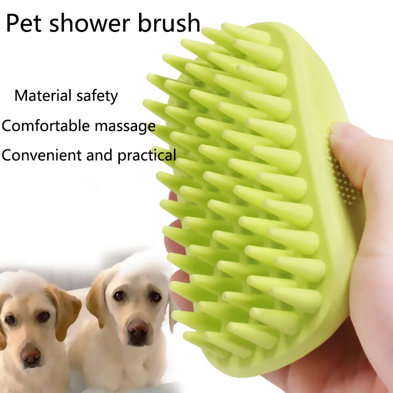 Pet Bath Brush Rubber Comb Hai - Rubber Glove Cleaning recensie en prijs