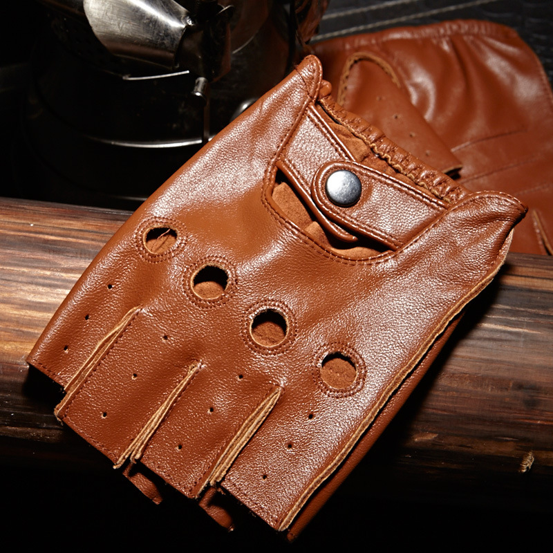 High Quality Man's Half Finger - Leather Driving Glove recensie en prijs