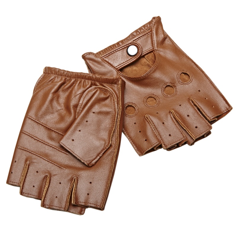 High Quality Man's Half Finger - Leather Driving Glove recensie en prijs