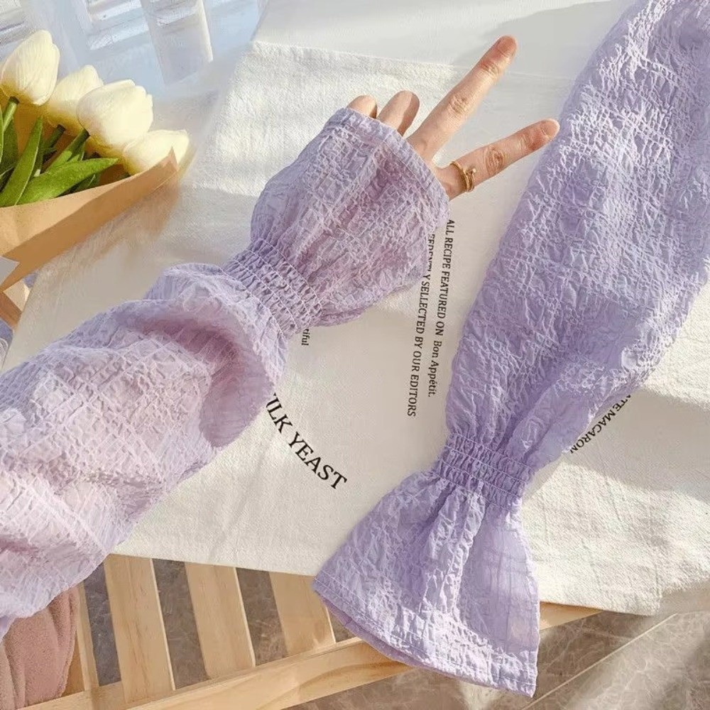 Fashion Lace Mesh Sun Protecti - Fingerless Glove Knit recensie en prijs