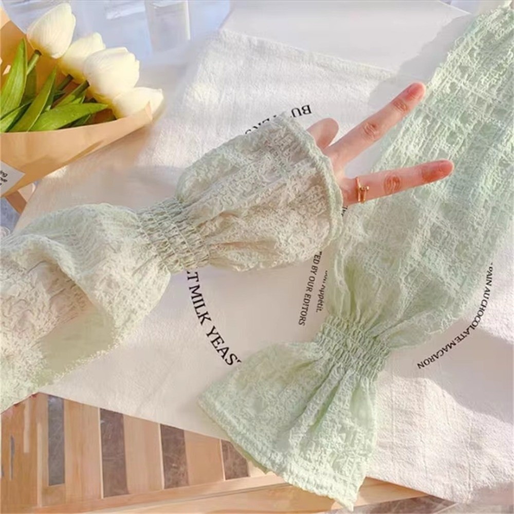 Summer Outdoor Lace Mesh Sun P - Fingerless Glove Knit recensie en prijs