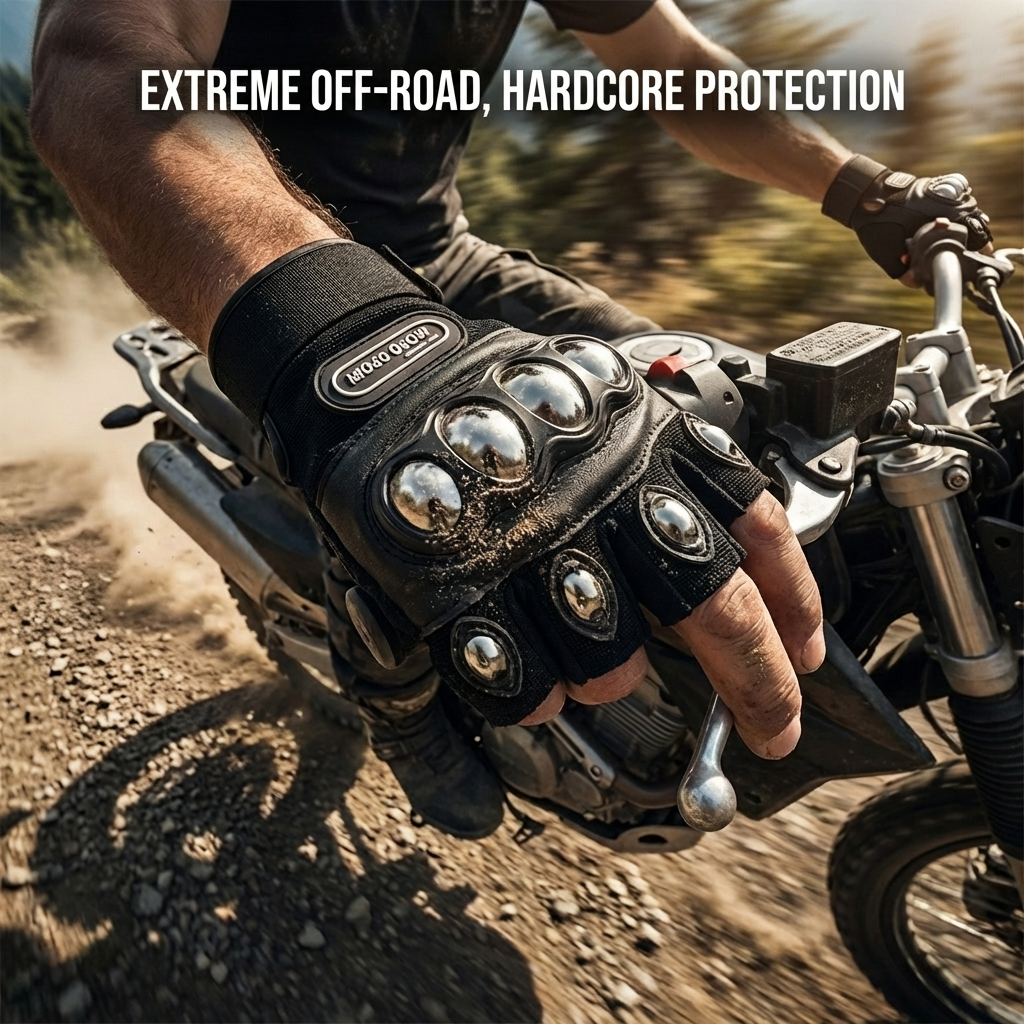 Steel Shell Knuckle Protection - Motorcycle Glove Knuckle recensie en prijs