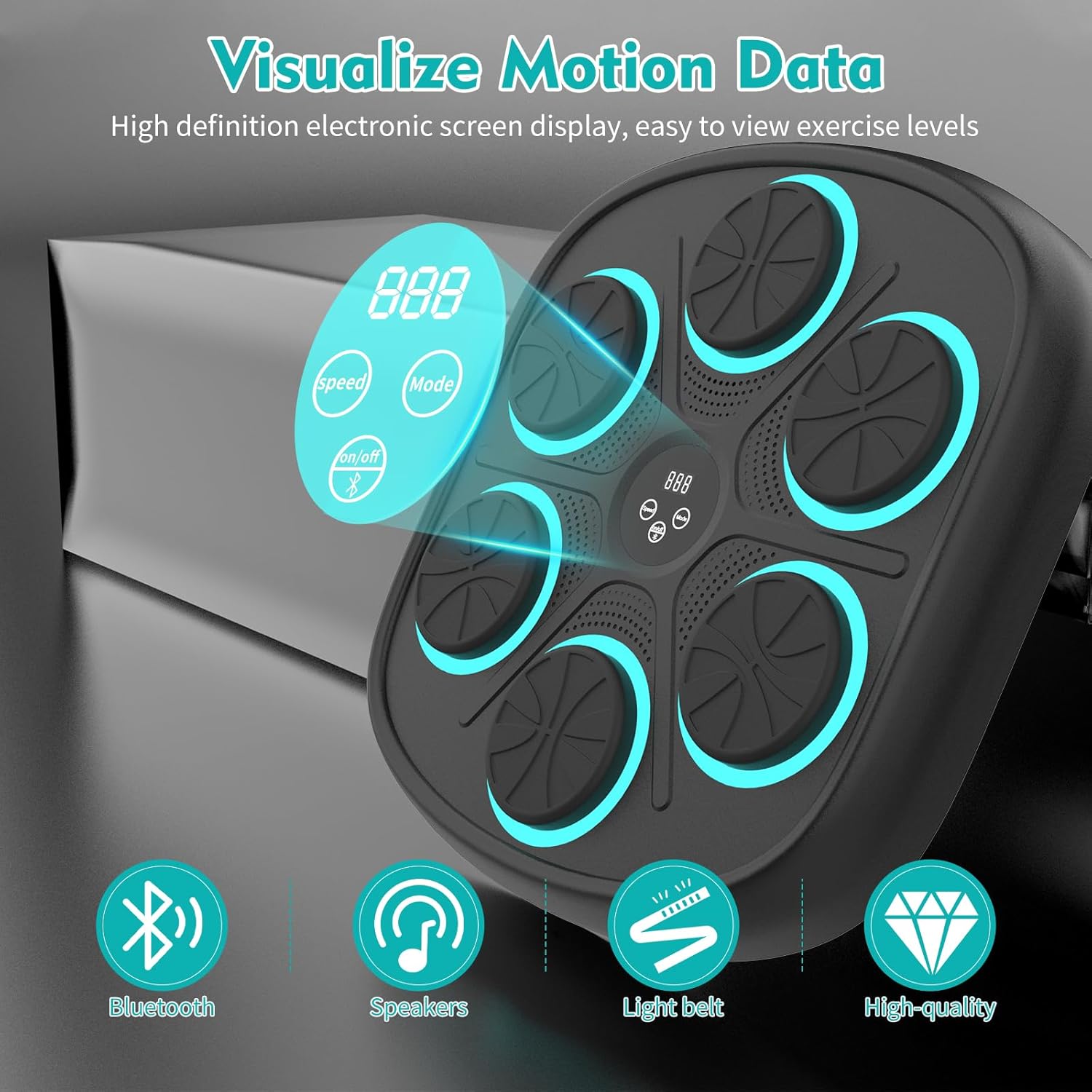 Wall Mounted Music Boxing Mach - Workout Glove Gym recensie en prijs