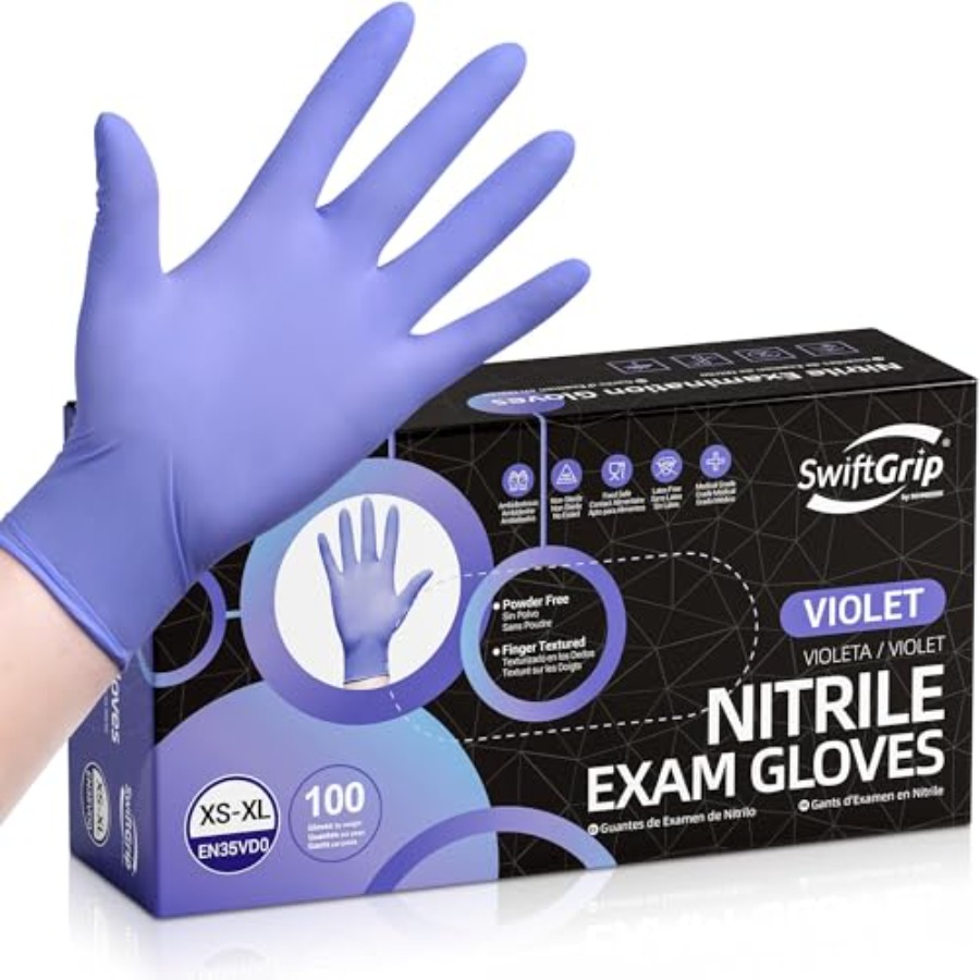 SwiftGrip Disposable Nitrile E - Exam Glove Nitrile recensie en prijs
