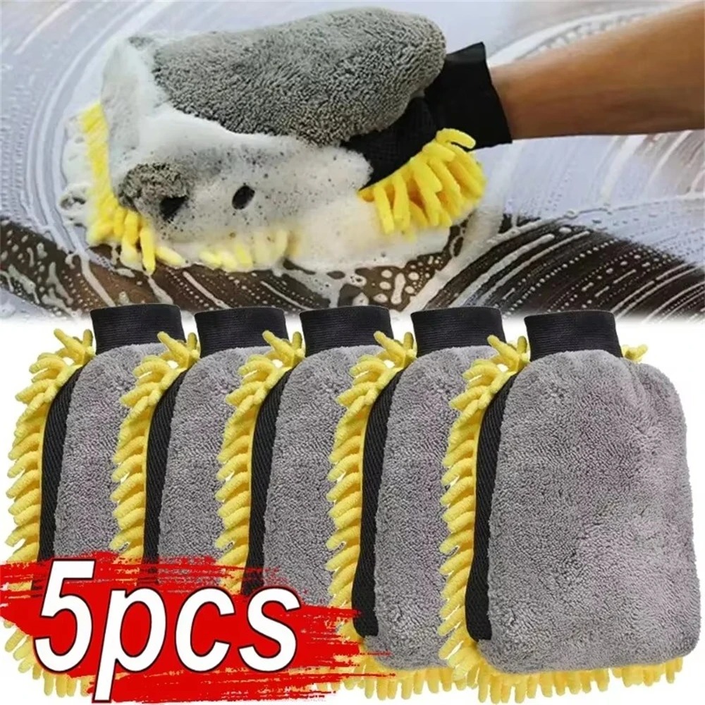 1/5pcs Car Washing Gloves Wate - Gardening Glove Waterproof recensie en prijs