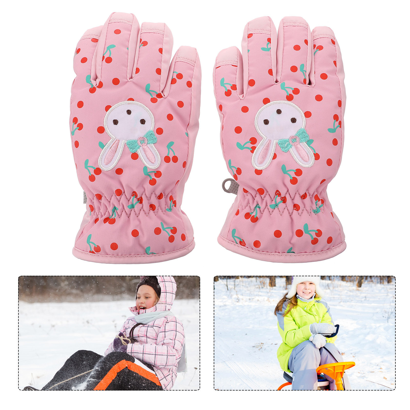 1Pair Children Ski Gloves Wate - Winter Glove Insulated recensie en prijs